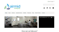 Desktop Screenshot of airmidhealthgroup.com